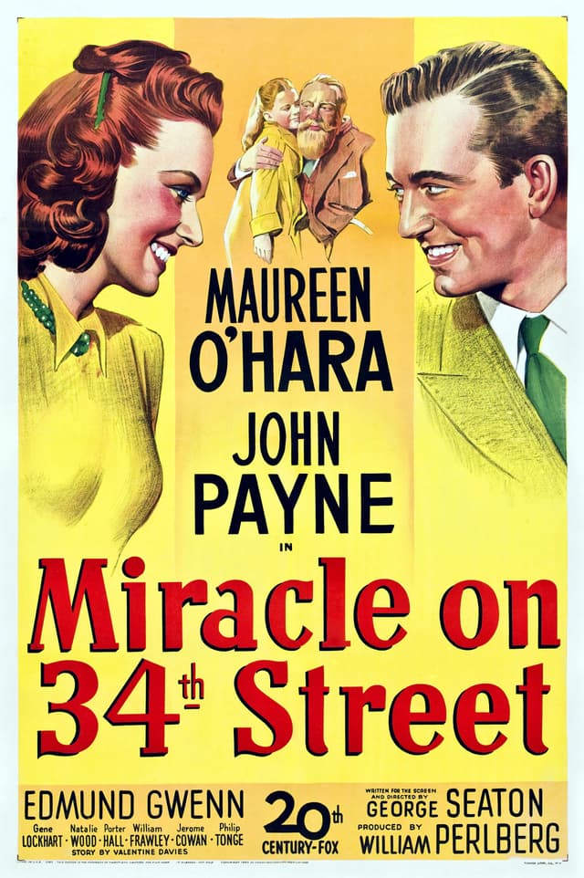 Find out your look alike doppelganger in Miracle on 34th Street - poster