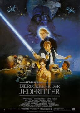 Finde heraus, welcher Star Wars: Episode VI - Die Rückkehr der Jedi-Ritter-Charakter du bist - Poster