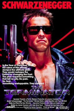 Find out your look alike doppelganger in The Terminator - poster