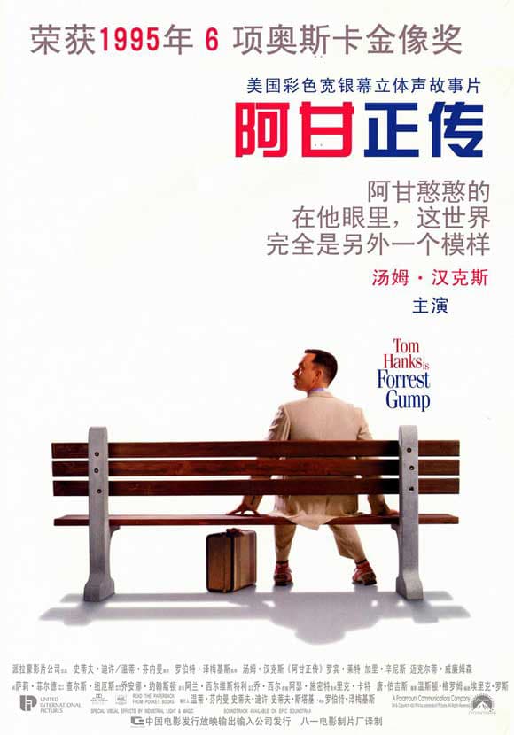 找出你在Forrest Gump中的相似角色 - 海报