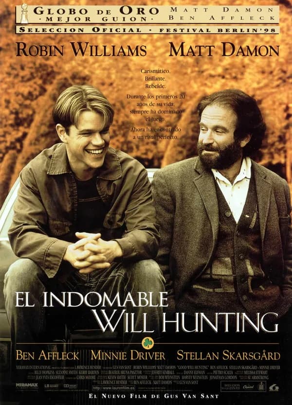 Descubre a qué personaje de El indomable Will Hunting te pareces - póster