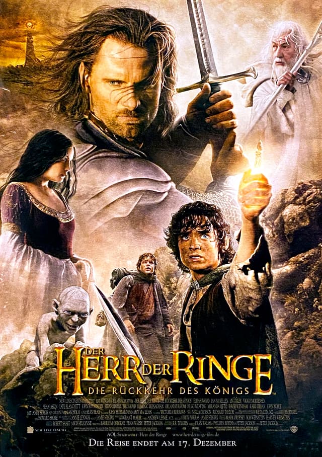 Finde heraus, welcher Der Herr der Ringe: Die Rückkehr des Königs-Charakter du bist - Poster