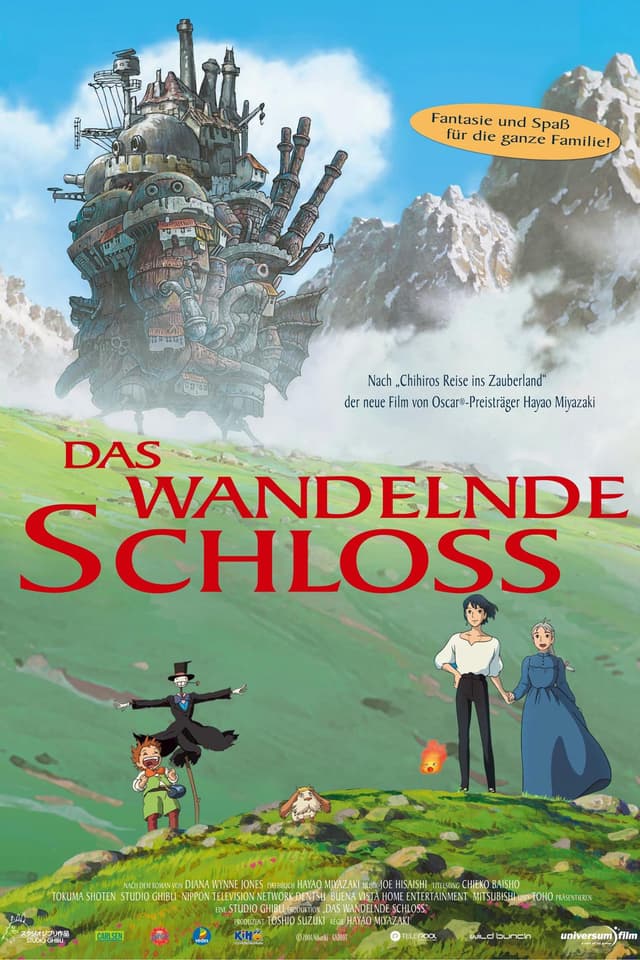 Finde heraus, welcher Das wandelnde Schloss-Charakter du bist - Poster