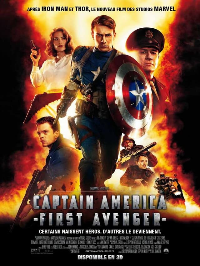 Découvrez quel personnage de Captain America: First Avenger vous êtes - affiche