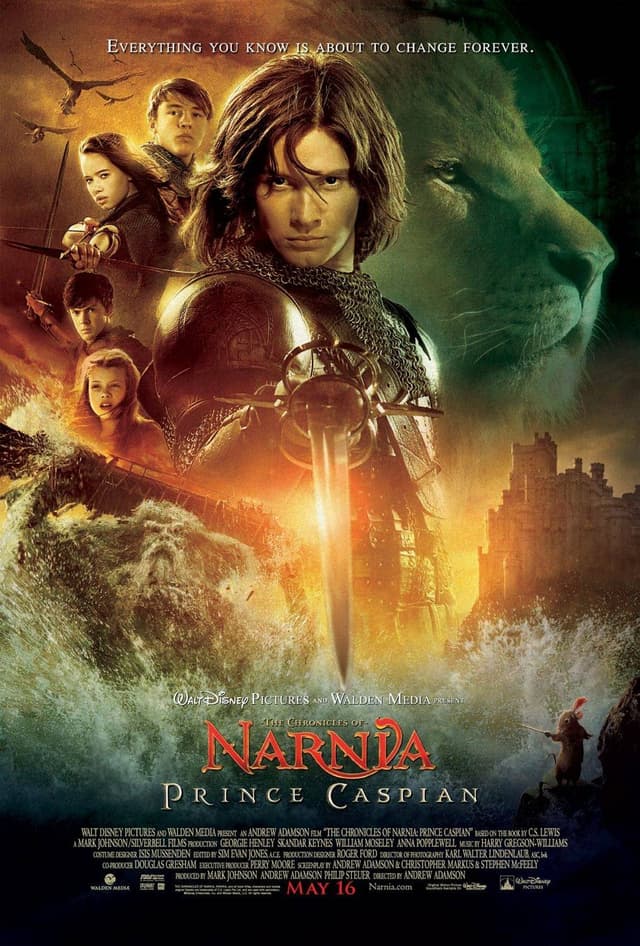 找出你在The Chronicles of Narnia: Prince Caspian中的相似角色 - 海报