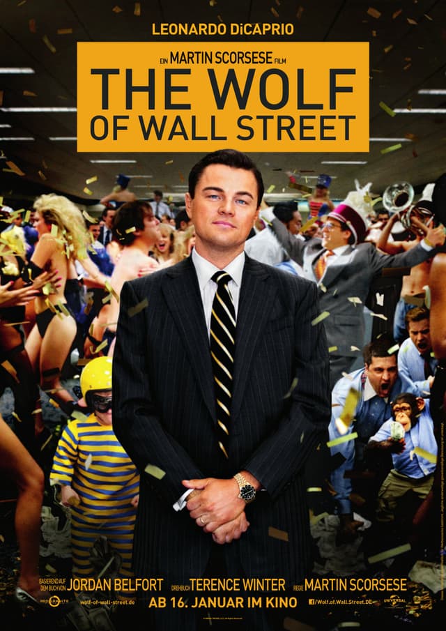 Finde heraus, welcher The Wolf of Wall Street-Charakter du bist - Poster