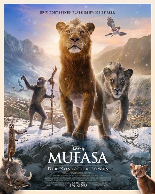 Finde heraus, welcher Mufasa: Der König der Löwen-Charakter du bist - Poster