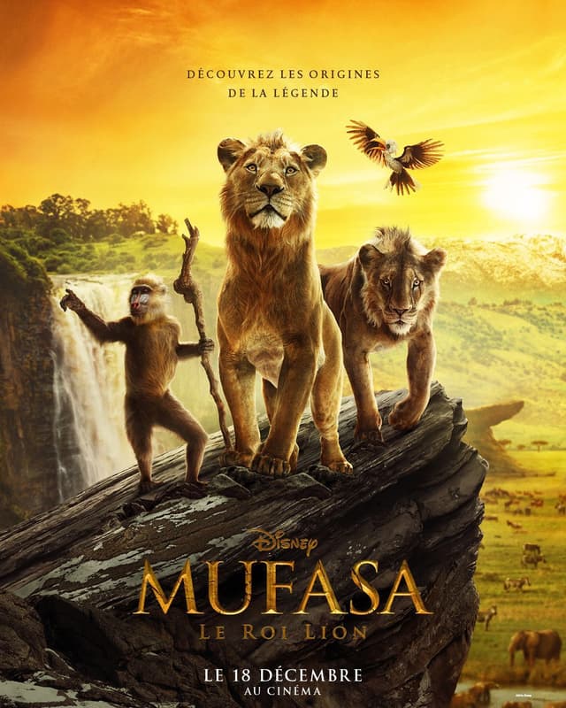 Découvrez quel personnage de Mufasa: Le Roi lion vous êtes - affiche