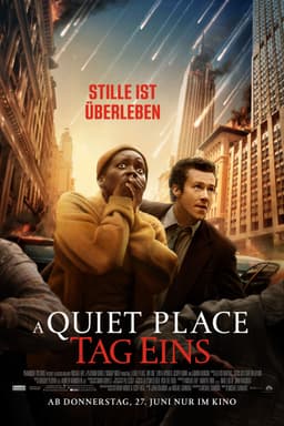 Finde heraus, welcher A Quiet Place: Tag Eins-Charakter du bist - Poster