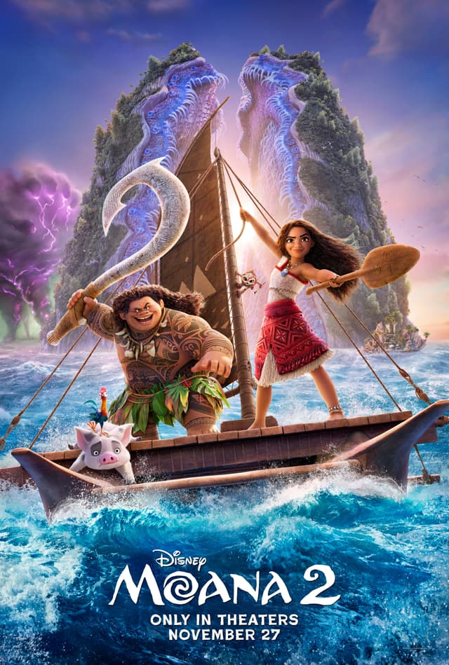 Moana 2 캐릭터 중 당신과 닮은 캐릭터 찾기 - 포스터