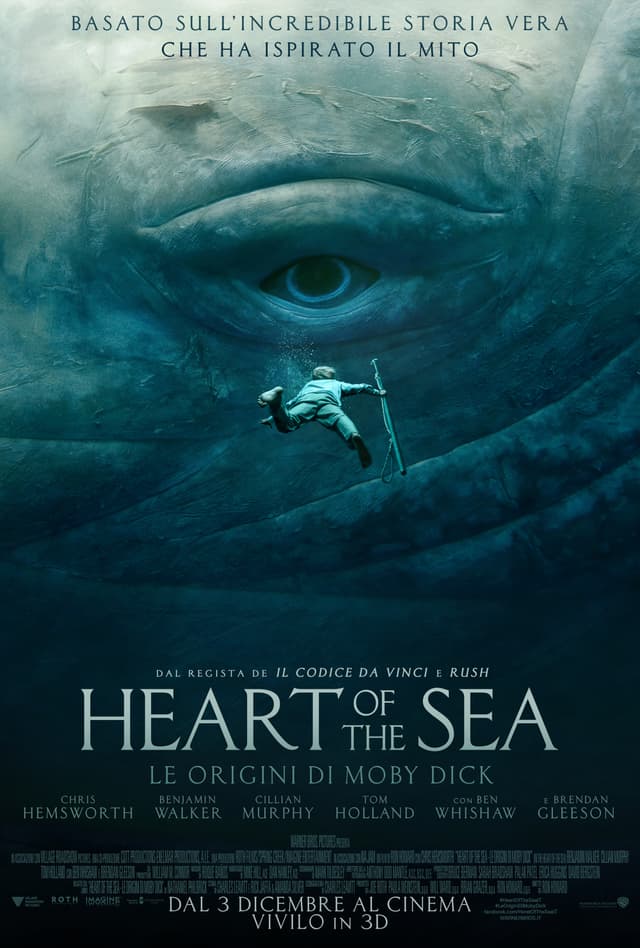 Scopri a quale personaggio di Heart of the Sea - Le origini di Moby Dick assomigli - poster