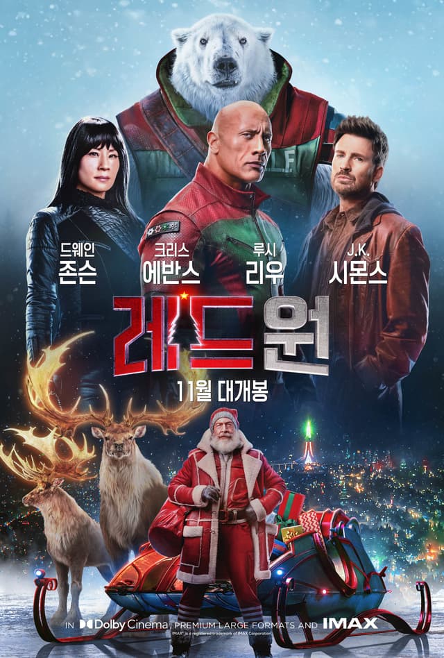 Red One 캐릭터 중 당신과 닮은 캐릭터 찾기 - 포스터