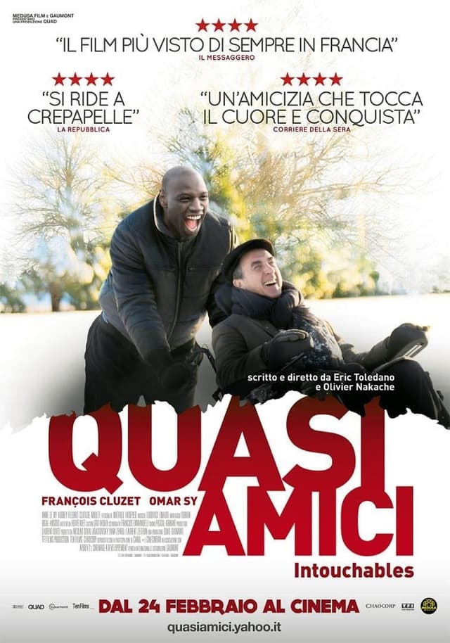 Scopri a quale personaggio di Quasi amici - Intouchables assomigli - poster