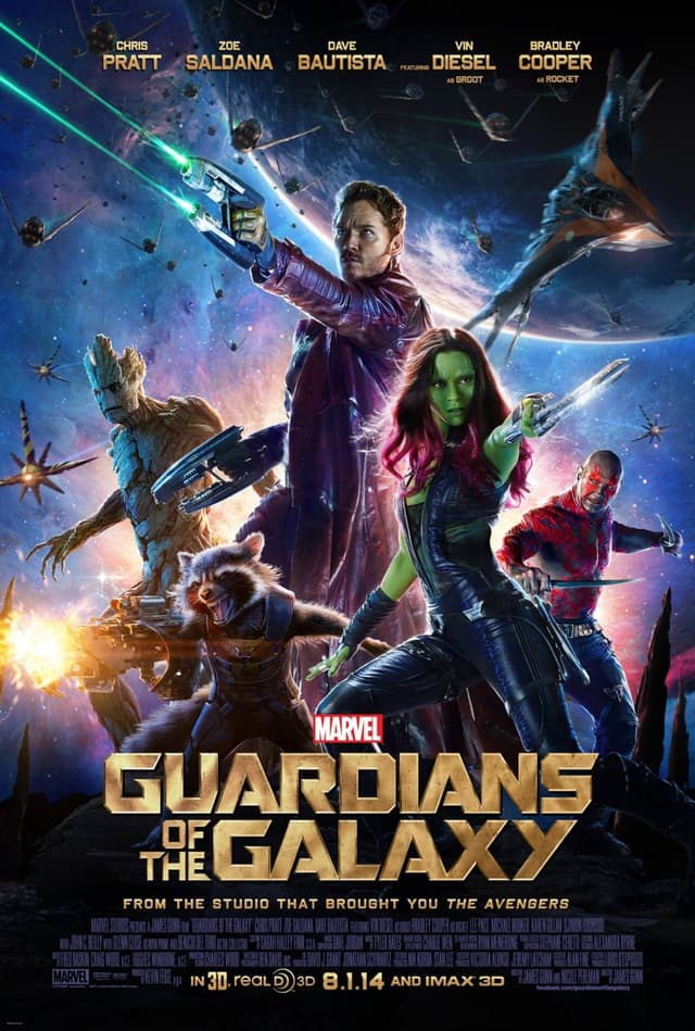 Find out your look alike doppelganger in Guardians of the Galaxy - poster