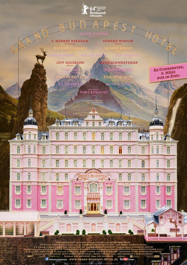 Finde heraus, welcher Grand Budapest Hotel-Charakter du bist - Poster