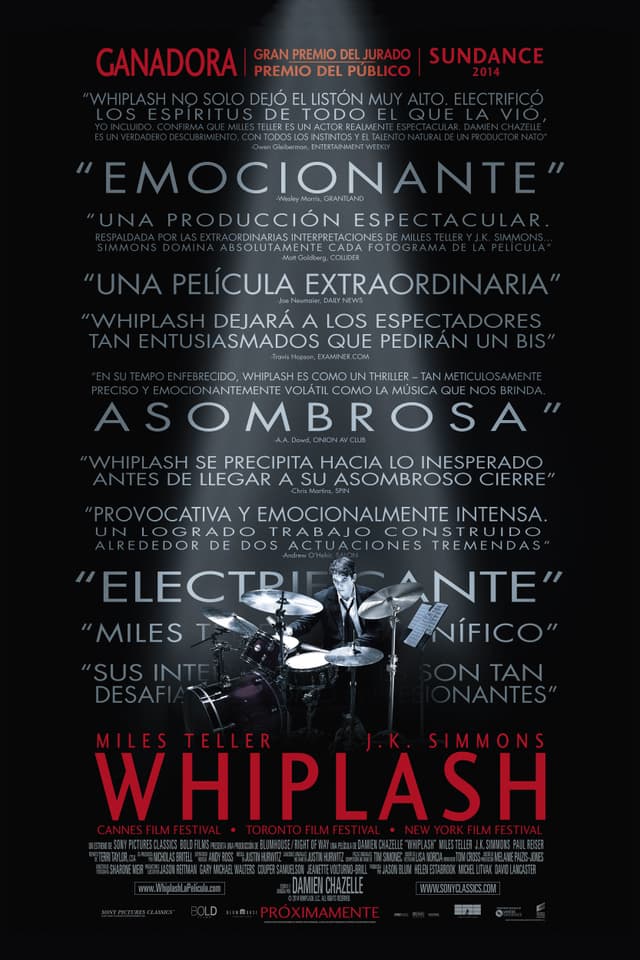 Descubre a qué personaje de Whiplash te pareces - póster