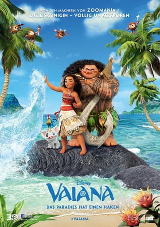 Finde heraus, welcher Vaiana - Das Paradies hat einen Haken-Charakter du bist - Poster