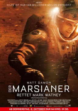 Finde heraus, welcher Der Marsianer: Rettet Mark Watney-Charakter du bist - Poster