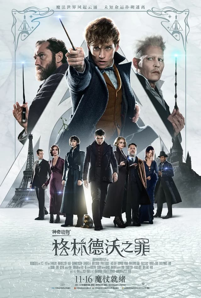 找出你在Fantastic Beasts: The Crimes of Grindelwald中的相似角色 - 海报