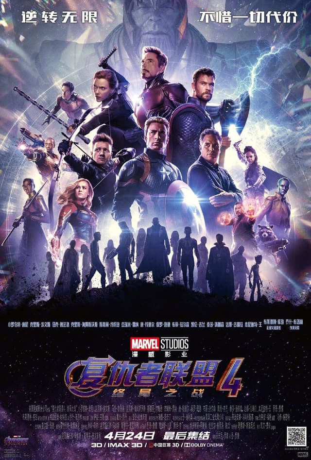 找出你在Avengers: Endgame中的相似角色 - 海报