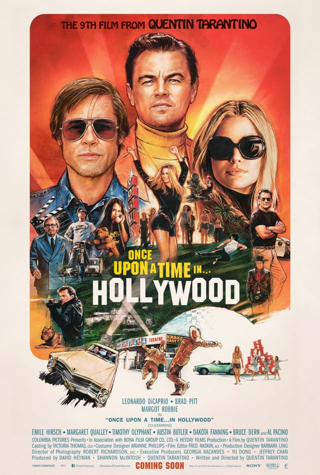 Find out your look alike doppelganger in Once Upon a Time... in Hollywood - poster