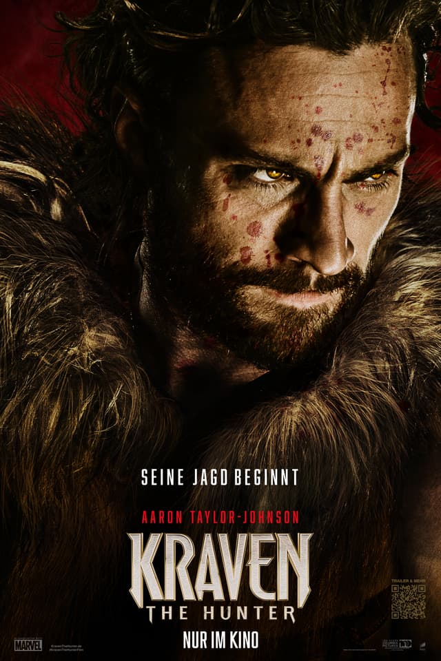 Finde heraus, welcher Kraven: The Hunter-Charakter du bist - Poster