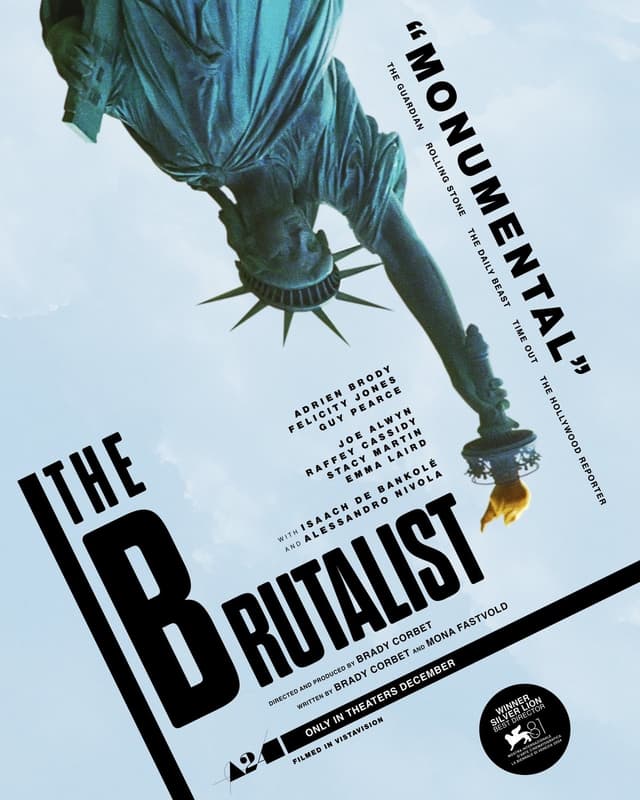 Découvrez quel personnage de The Brutalist vous êtes - affiche